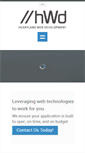 Mobile Screenshot of hwdevelopment.com